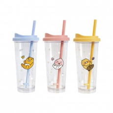 Kakao Friends Clear Tumbler Ryan Apeach Chunsik