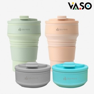 [Basso] Cốc silicone cầm tay 500ml