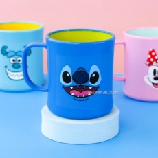 Cốc có tay cầm màu đôi Disney Stitch Kiyo