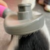 Dog Cat One Touch Slicker Brush màu hồng