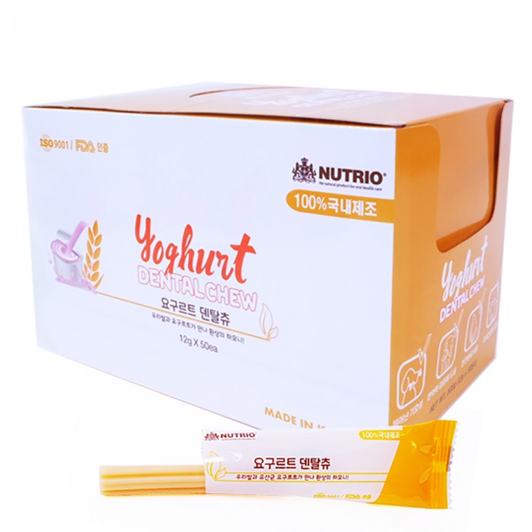 Sữa chua nhai Nutrio Dental (12g x 50 miếng) (1 hộp)