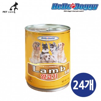 1 hộp lon thịt cừu Hello Doggy (400g x 24)