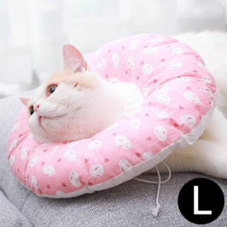 Healing Time Donut Cushion Cổ Cổ (Thỏ Hồng) (L)