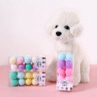 Pet Pet Dog Dog Cat Color Cotton Toy 20P Bộ đa năng Đồ chơi ngoài trời trong nhà đa năng Đạo cụ