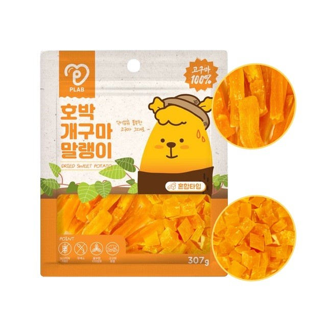 Bí ngô khô Hỗn hợp bí ngô 307g Snack bán khô dinh dưỡng cho chó