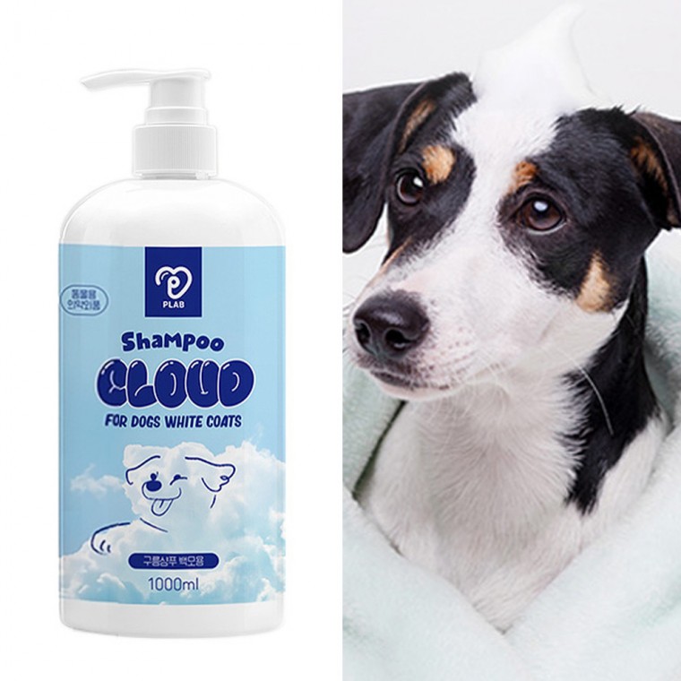 Dầu gội P-Lab dành cho chó Dầu gội P-Lab Cloud Cloud dành cho tóc trắng 1000ml