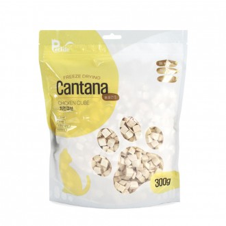 Viên gà khô đông lạnh Pet Life Cantana 300g