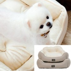 Choco Pet House Dog Cushion Royal Square Cushion 2.0 Loại thường (Màu be)