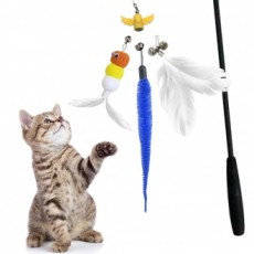 Bộ 3 Đồ Chơi Cần Câu Cá Nature Pet Cat Nam Châm Cho Mèo