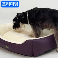 Choco Pet House Dog Cushion Royal Square Cushion 2.0 Premium (Tím)