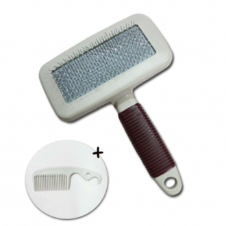 Lược chải lông chó mèo rối, lược chải lông chó chết (M) Hotteok Comb