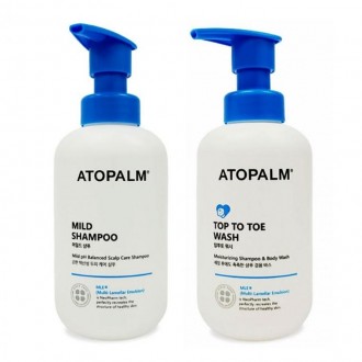 Dầu gội dịu nhẹ Atopam Sữa tắm có tính axit nhẹ Top-to-Wash