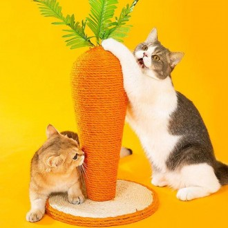 Đồ chơi cho chó di động dọc Cat Carrot Scratcher