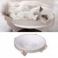 Pet Life Cat Scratcher Garigari Sweet Round (Xám mát)