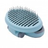 Hello Doggy Smart Hand Brush Pin Brush (Xanh dương) (Tự một chạm)