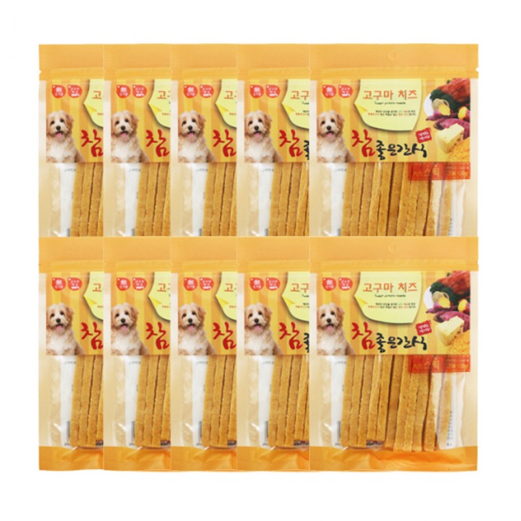 Hello Doggi Very Good Snack Khoai Lang Phô Mai 120g (Bộ 10)