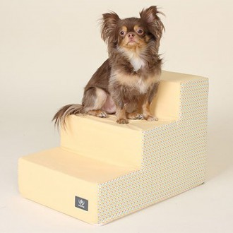 Choco Pet House Puppy Juicy Pom Pom Triangle Step (Vàng)