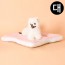 Giường Dog Pose Kangji 365 Daily Bed (Hồng đơn giản) (Lớn)