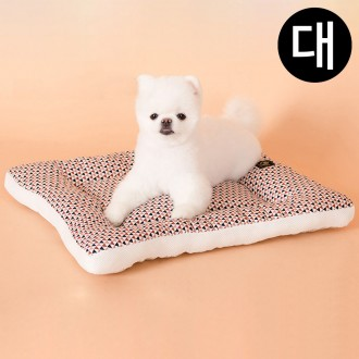 Giường Dog Pose Kangji 365 Daily Bed (Tam giác hai tông màu hồng) (Lớn)