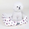 Choco Pet House Crayon Star Square Cushion (Xanh dương)