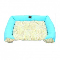 Tư thế chó con Puppy Cushion Square Garden (Xanh dương)