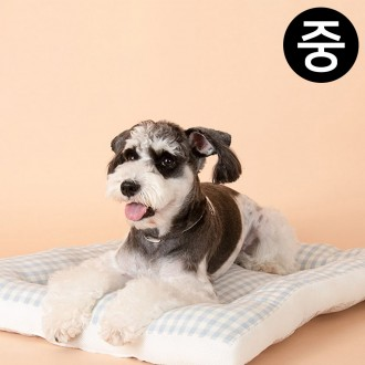 Dog Pose Kangji Bed 365 Daily Bed (Màu xanh kẻ ca rô) (Trung bình)