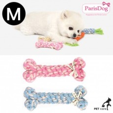 Đồ chơi chỉ nha khoa cho chó Paris (Bánh nha khoa) Xương (M) (19cm) (1 ngẫu nhiên)