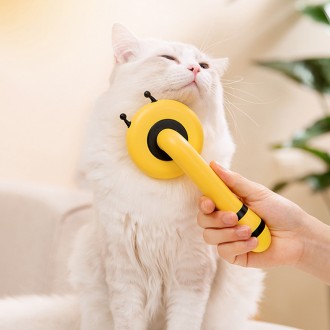 Honey Bee Pet Slicker Brush Cat Dog Comb