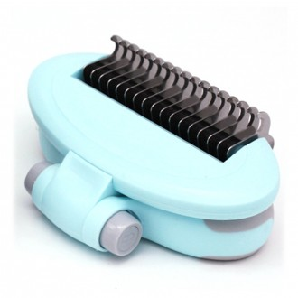 Hello Doggy Smart Hand Brush DeMatter (Xanh dương) (Quản lý tóc rối)