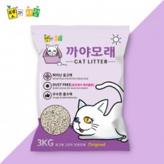 Chất độn chuồng mèo Kaya bentonite không bụi được cấp bằng sáng chế 3kg x 4