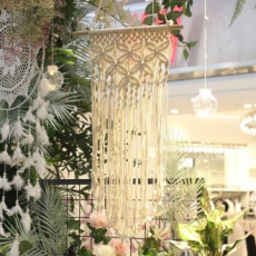 Bộ treo tường tấm thảm Nội thất Macrame