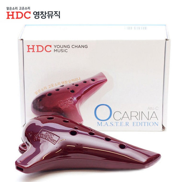 Nhạc cụ Youngchang Ocarina Alto C Master Edition (Rượu) (YCAO350)