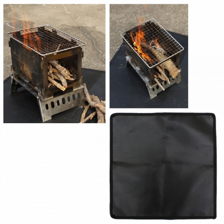 Cắm trại Thảm chống cháy Thảm cách nhiệt S Grill BBQ Fire Khu cắm trại Bãi đậu xe