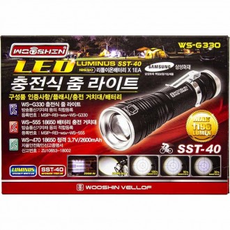 Đèn LED Zoom Wooshin WS-G330 có thể sạc lại