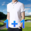 1 + 1 Áo thun Golf Pique nam ngắn tay làm mát đồng phục Nhóm Tee