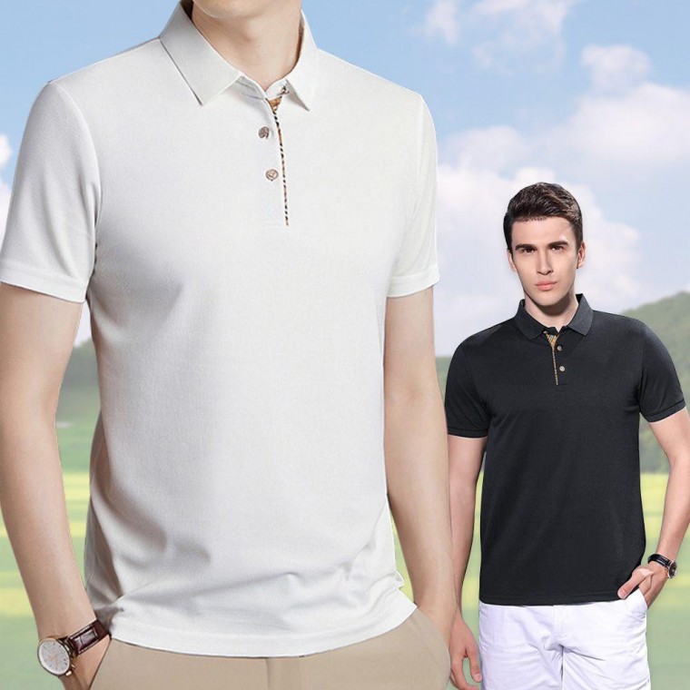 Áo thun cổ trơn Golf Wear tay ngắn nam mùa hè PK