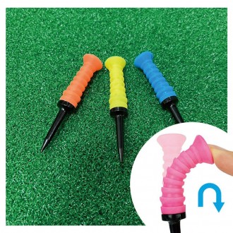 Driver Tee Golf Tee Holder Silicone dài không kháng cự