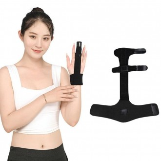 Hỗ trợ bảo vệ giữ ngón tay Dây đeo cổ tay Velcro