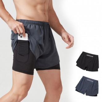 Quần short thể thao nam quần legging tập gym marathon quần short chạy bộ quần short nam