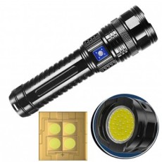 WhiteLaserX4 LED tìm kiếm hai mặt đèn zoom đèn pin đèn lồng đèn flash DJDLF53