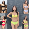 Bikini xoắn chéo nữ áo tắm gợi cảm trong kỳ nghỉ bikini khách sạn nghỉ dưỡng trên bãi biển diện mạo khu nghỉ dưỡng