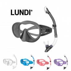 Lundy lặn dưới nước chơi ống thở đặt freediving kính bơi mặt nạ nước kính thiết bị