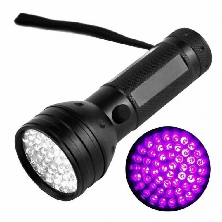 51 LED UV Nhựa Nail Light Lantern Đèn pin Đèn pin Đèn pin