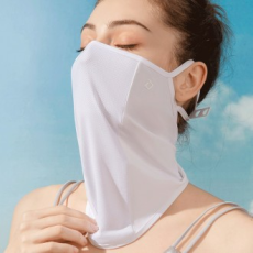 [KN359] Mặt nạ lưới băng cổ Ice Blanc Multiscarf Multiply Balaclava Golf Mùa hè cổ áo sơ mi cổ ấm hơn