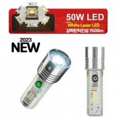 Đèn pin LED WhiteLaser MỚI có thể sạc lại Đèn lồng Zoom 520A AX