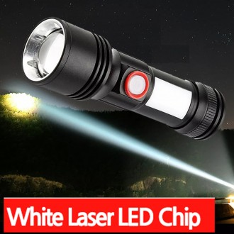 LED COB có thể sạc lại Zoom Đèn lồng cắm trại ngoài trời Đèn pin Đèn pin DJDSY2111