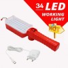 Loại C sạc ĐÈN LED MỚI cắm trại ngoài trời từ tính chiếu sáng đèn lồng đèn làm việc 34Ea ĐỎ C bao gồm bộ chuyển đổi