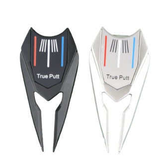 MG Golf TruePut Three Line Ball Marker Divot Tool Máy sửa chữa xanh