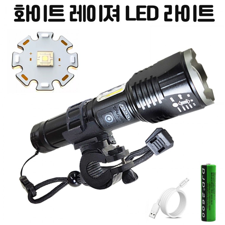 Wide UP LED xe đạp zoom đèn an toàn đèn pha đèn pha xe đạp P19 AX