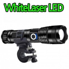 MỚI Đèn LED Laser Trắng Sạc Xe Đạp Đèn An Toàn Đèn Pha Đèn Lồng Xe Đạp D15A AX